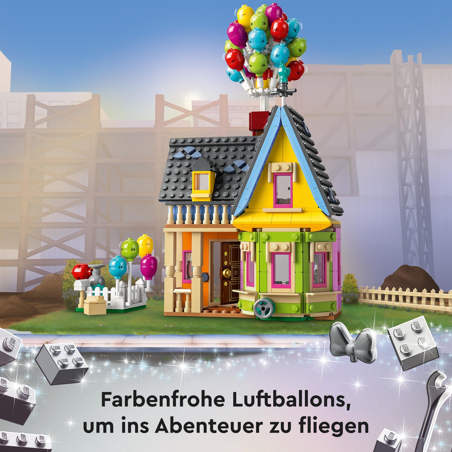 LEGO® Disney 43217 Carls Haus aus „Oben“