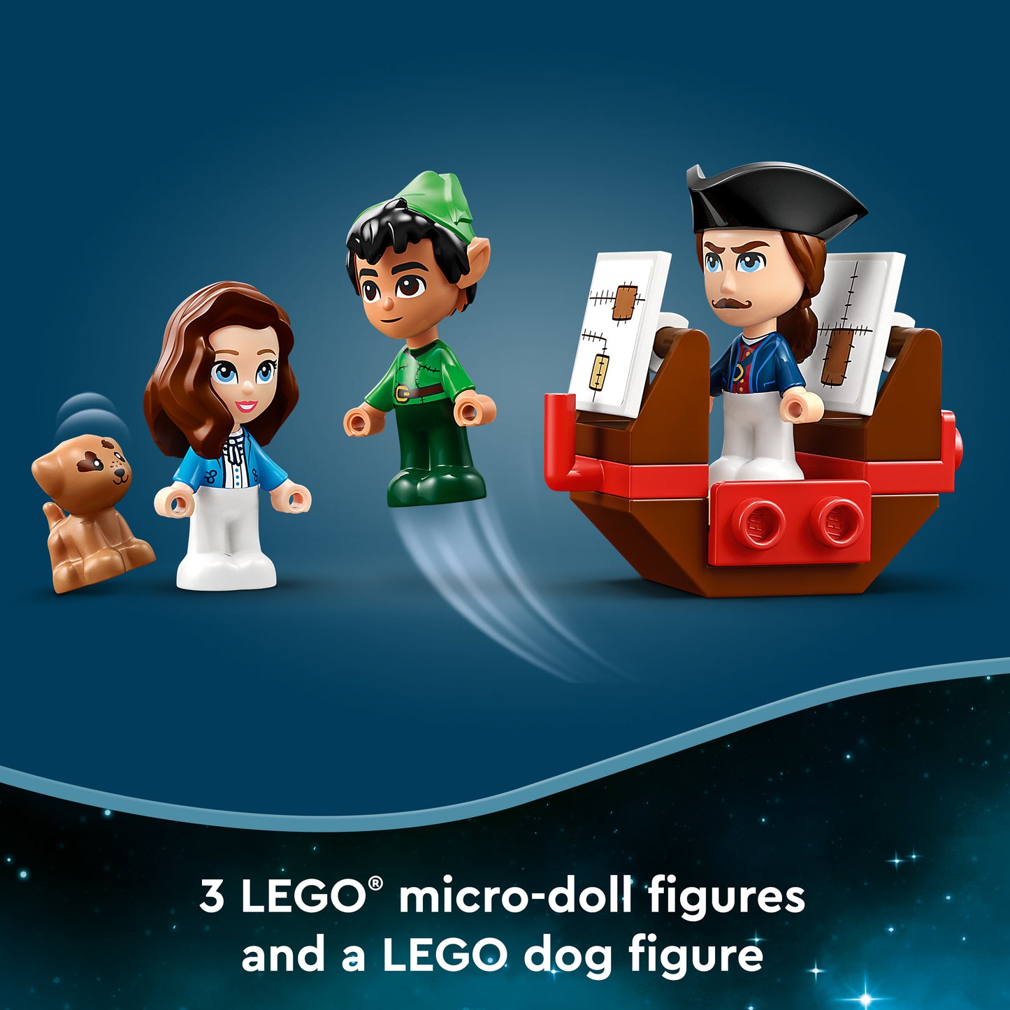 LEGO® Disney 43220 Peter Pan & Wendy – Märchenbuch-Abenteuer