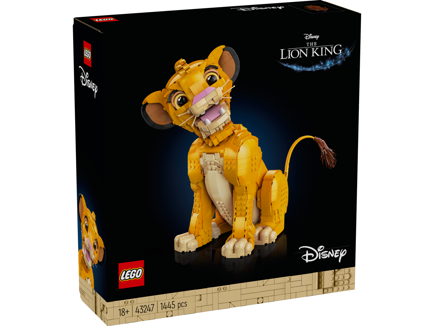 LEGO® Disney 43247 Simba, der junge König der Löwen