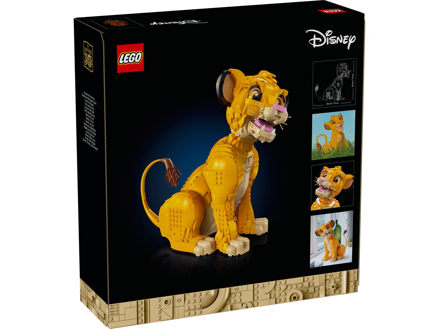 LEGO® Disney 43247 Simba, der junge König der Löwen