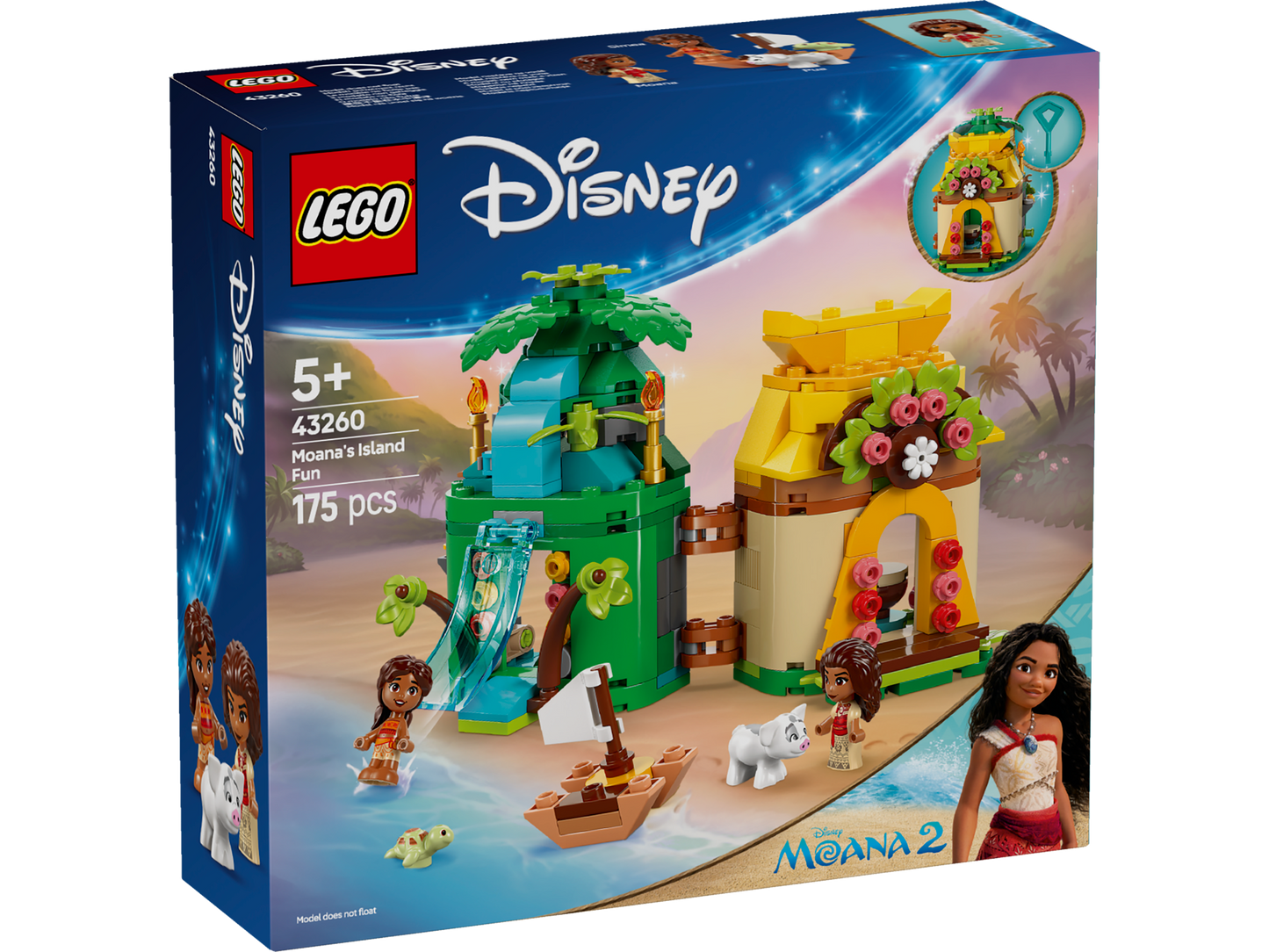 LEGO® Disney 43260 Vaianas Inselspaß