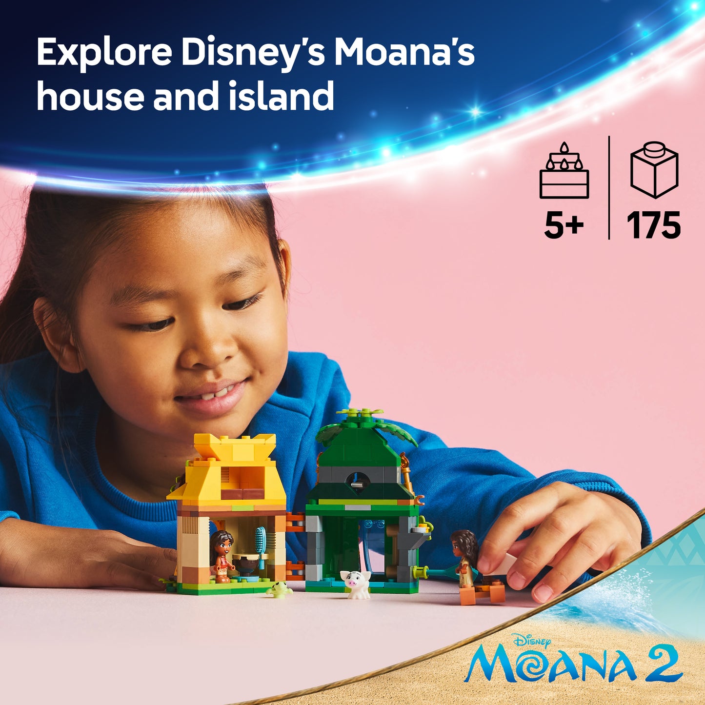 LEGO® Disney 43260 Vaianas Inselspaß