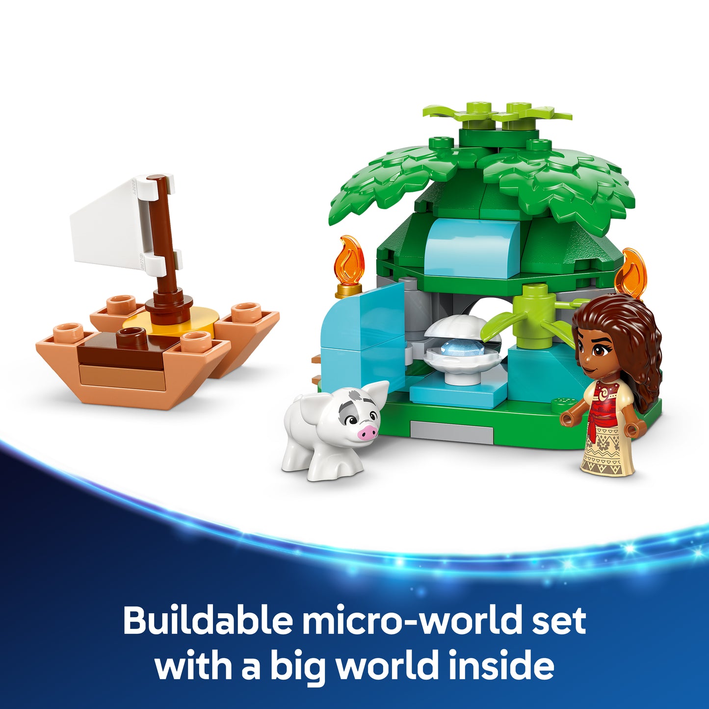 LEGO® Disney 43260 Vaianas Inselspaß