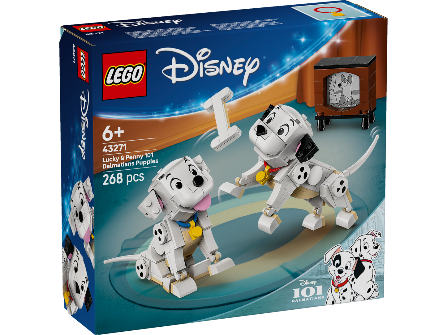 LEGO® Disney v Die Welpen Lucky und Penny aus 101 Dalmatiner