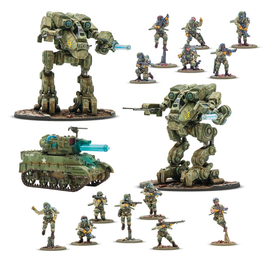 Warlord Games - Konflikt 47 - United States Starter Army - 452010405