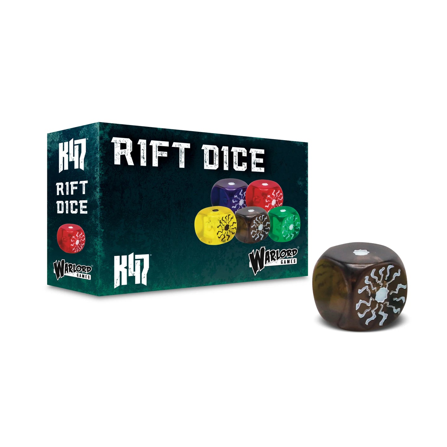 Warlord Games - Konflikt 47 - Rift Dice - Grey - 452610002