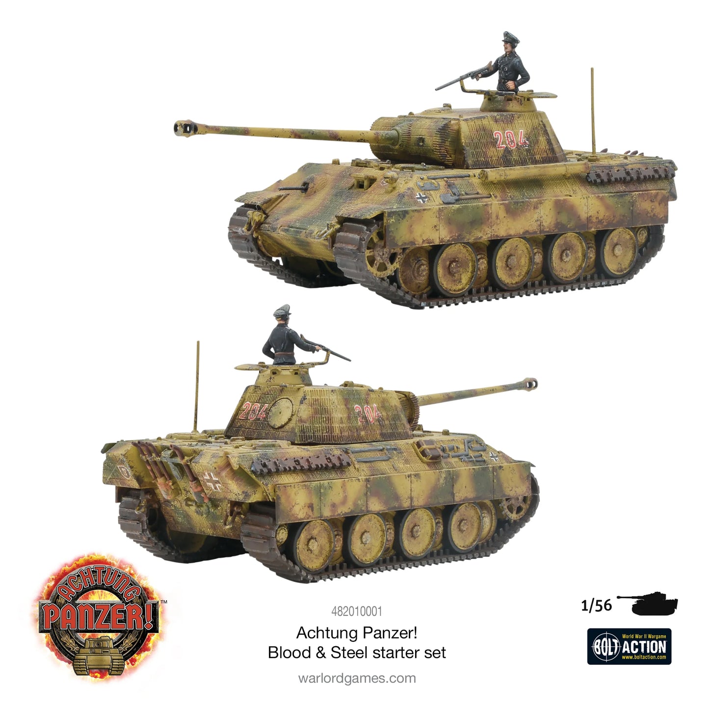 Achtung Panzer! Blood & Steel starter set - 482010001