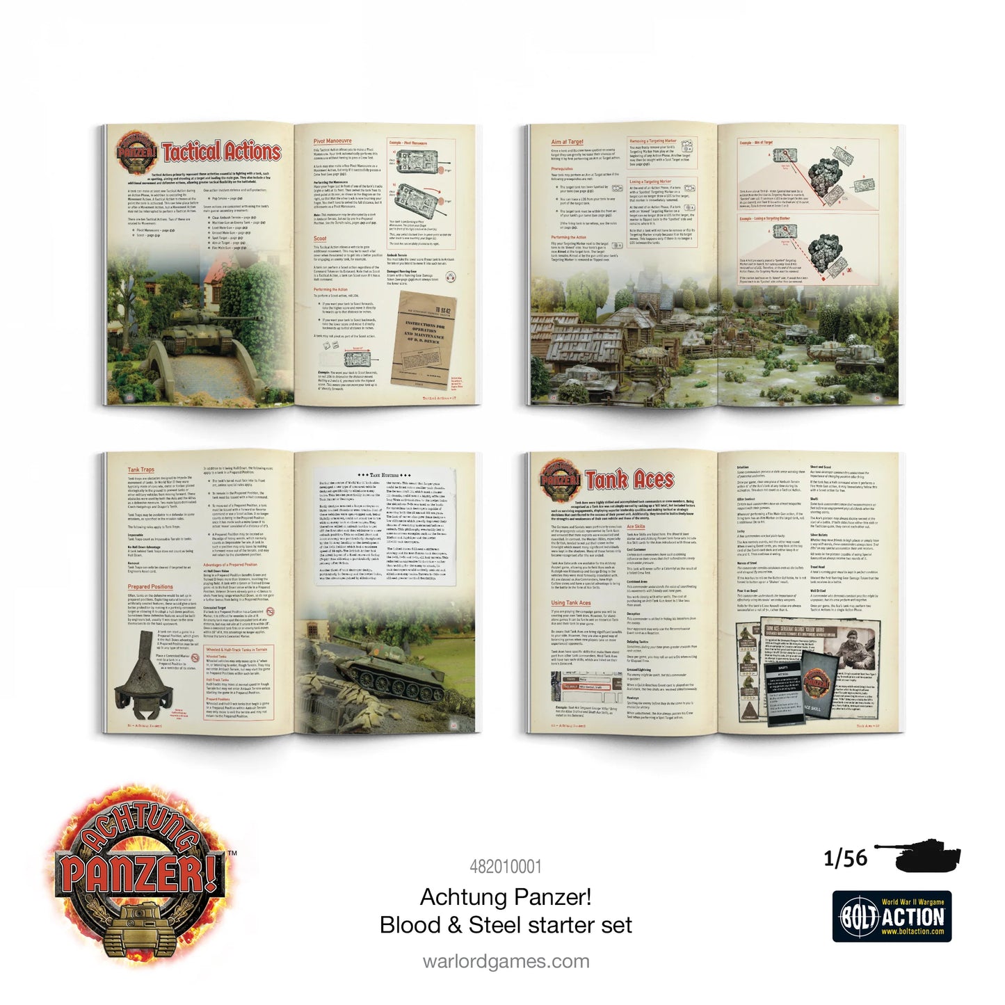 Achtung Panzer! Blood & Steel starter set - 482010001