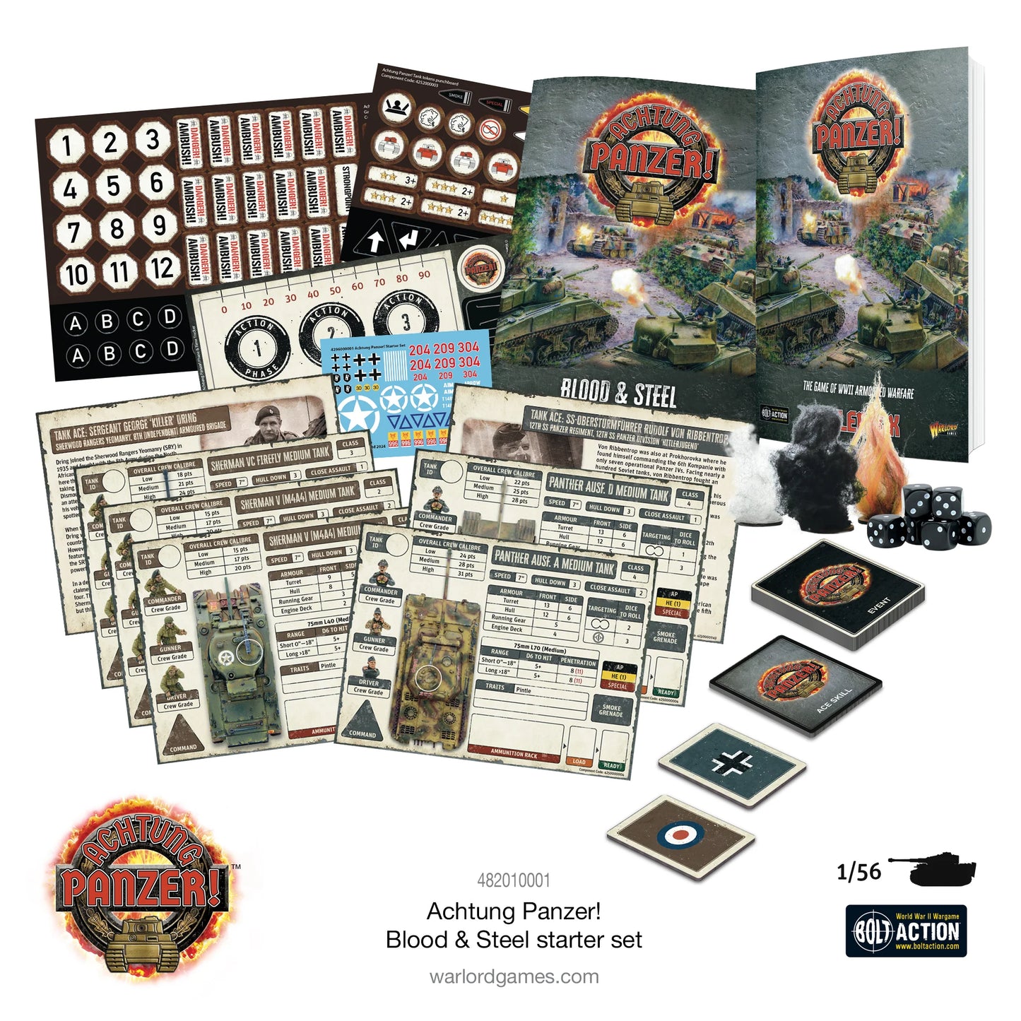 Achtung Panzer! Blood & Steel starter set - 482010001