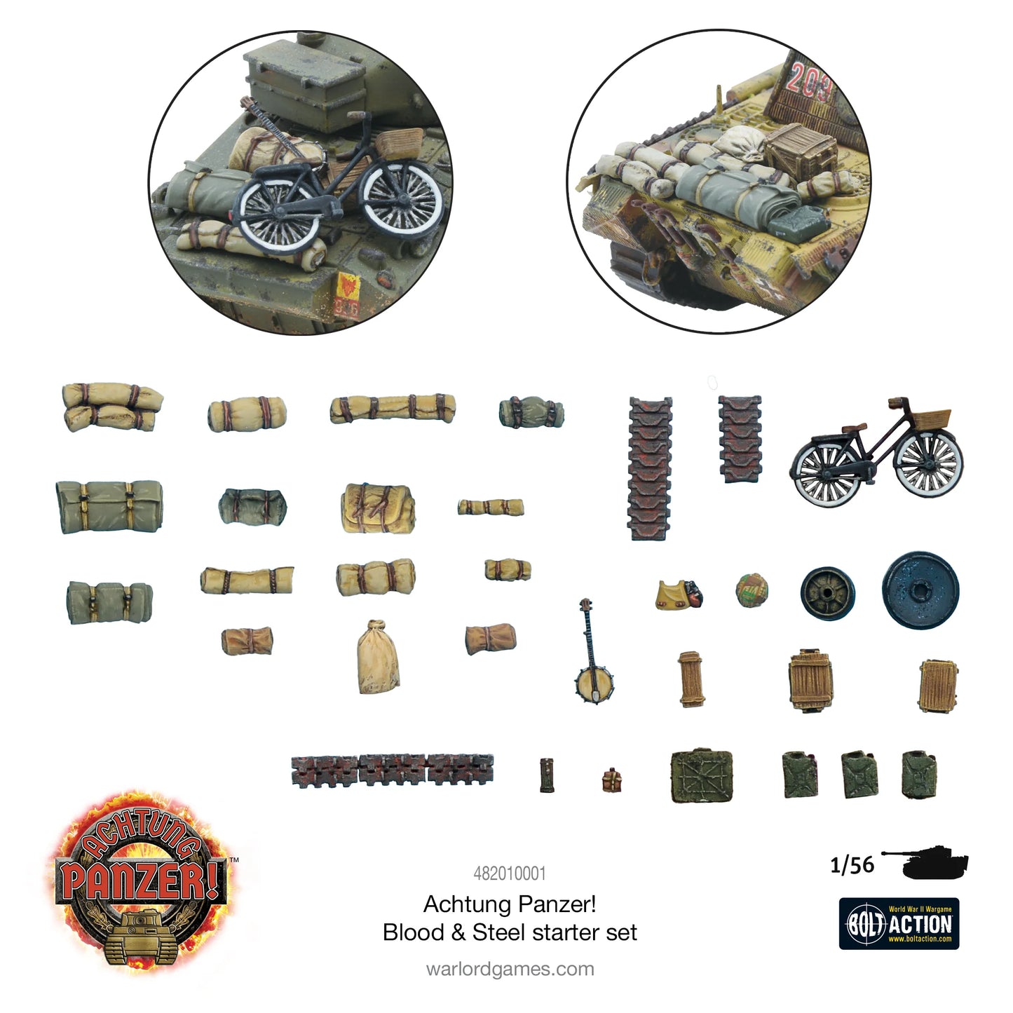 Achtung Panzer! Blood & Steel starter set - 482010001