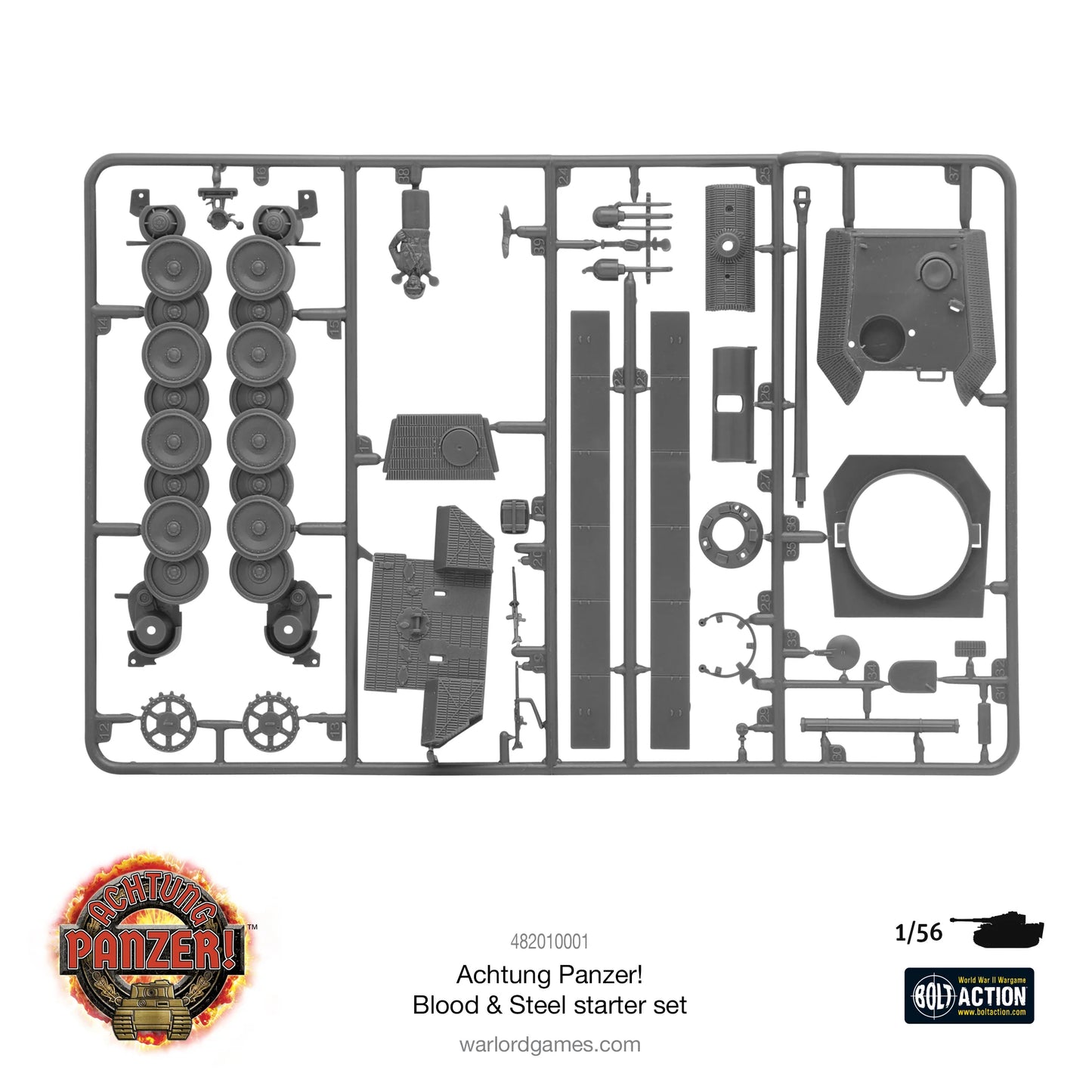 Achtung Panzer! Blood & Steel starter set - 482010001