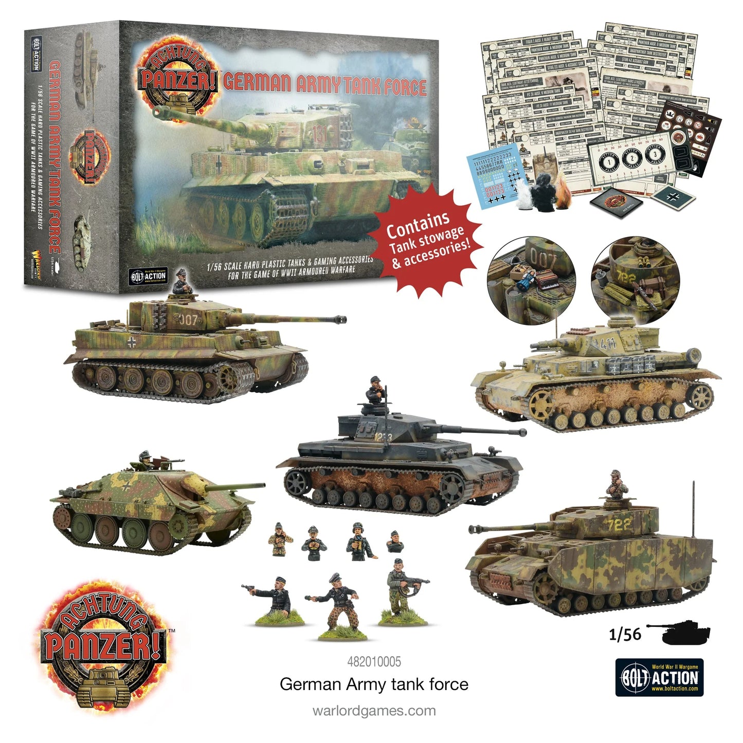 Achtung Panzer! German Army Tank Force - 482010005