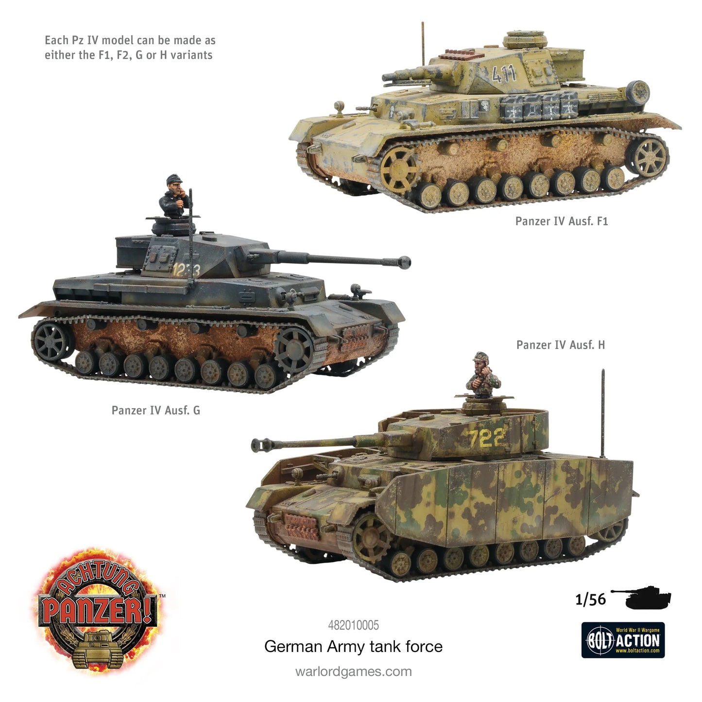 Achtung Panzer! German Army Tank Force - 482010005