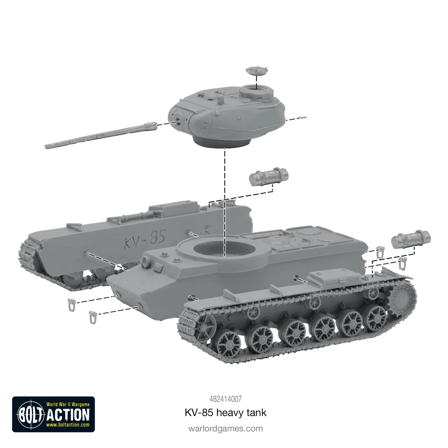 Bolt Action - KV-85 heavy tank - 482414007