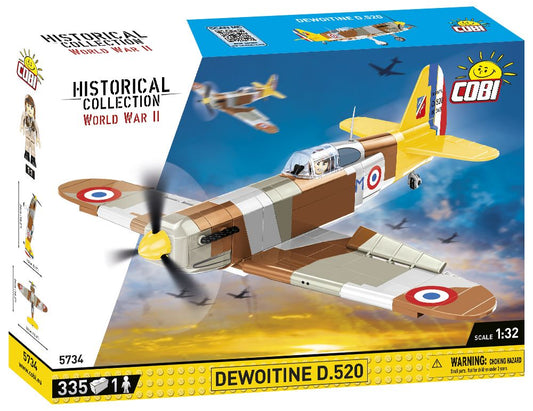 Cobi 5734 - Historical Collection - Dewoitine D.520