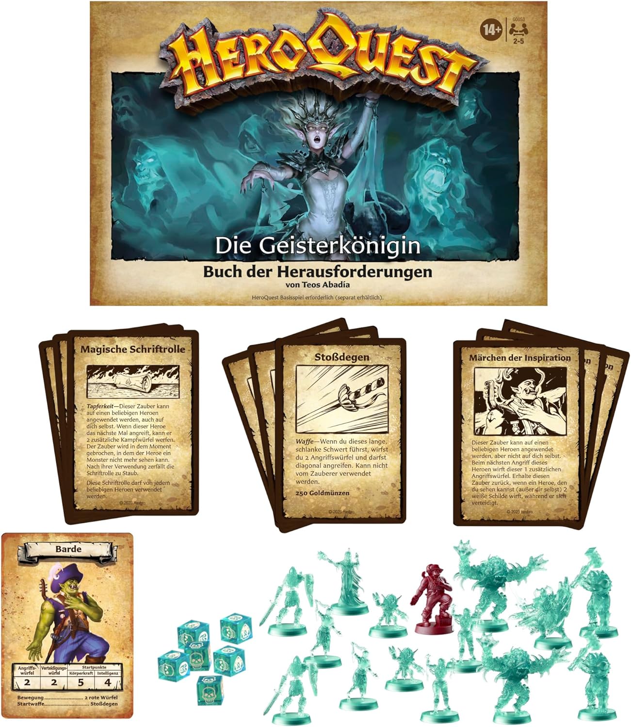 Heroquest - Abenteuerpack „Die Geisterkönigin“ - DE