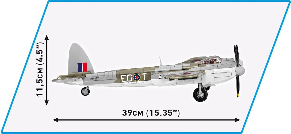 Cobi 5735 - Historical Collection - De Havilland DH-98 Mosquito