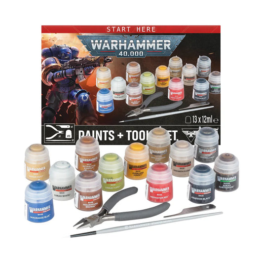Warhammer 40.000 - Paints & Tools Set - 60-12