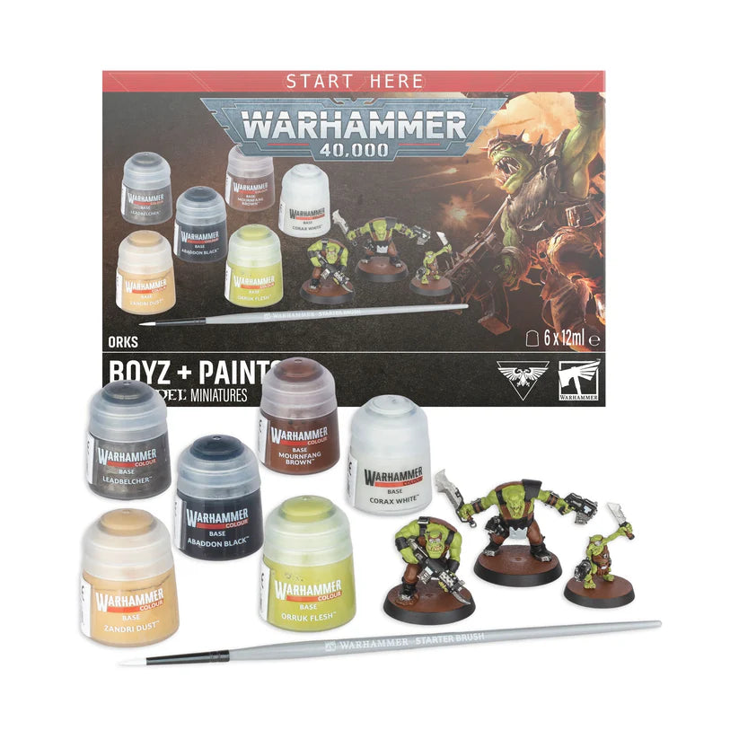 Warhammer 40.000 - Orks - Boyz + Paint - 60-05
