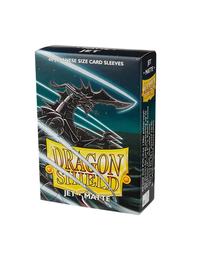 Dragon Shield Japanese Size Sleeves - Jet (60)
