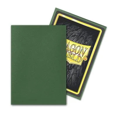 Dragon Shield Card Sleeves - Japanese Size Matte (60) - Forest Green