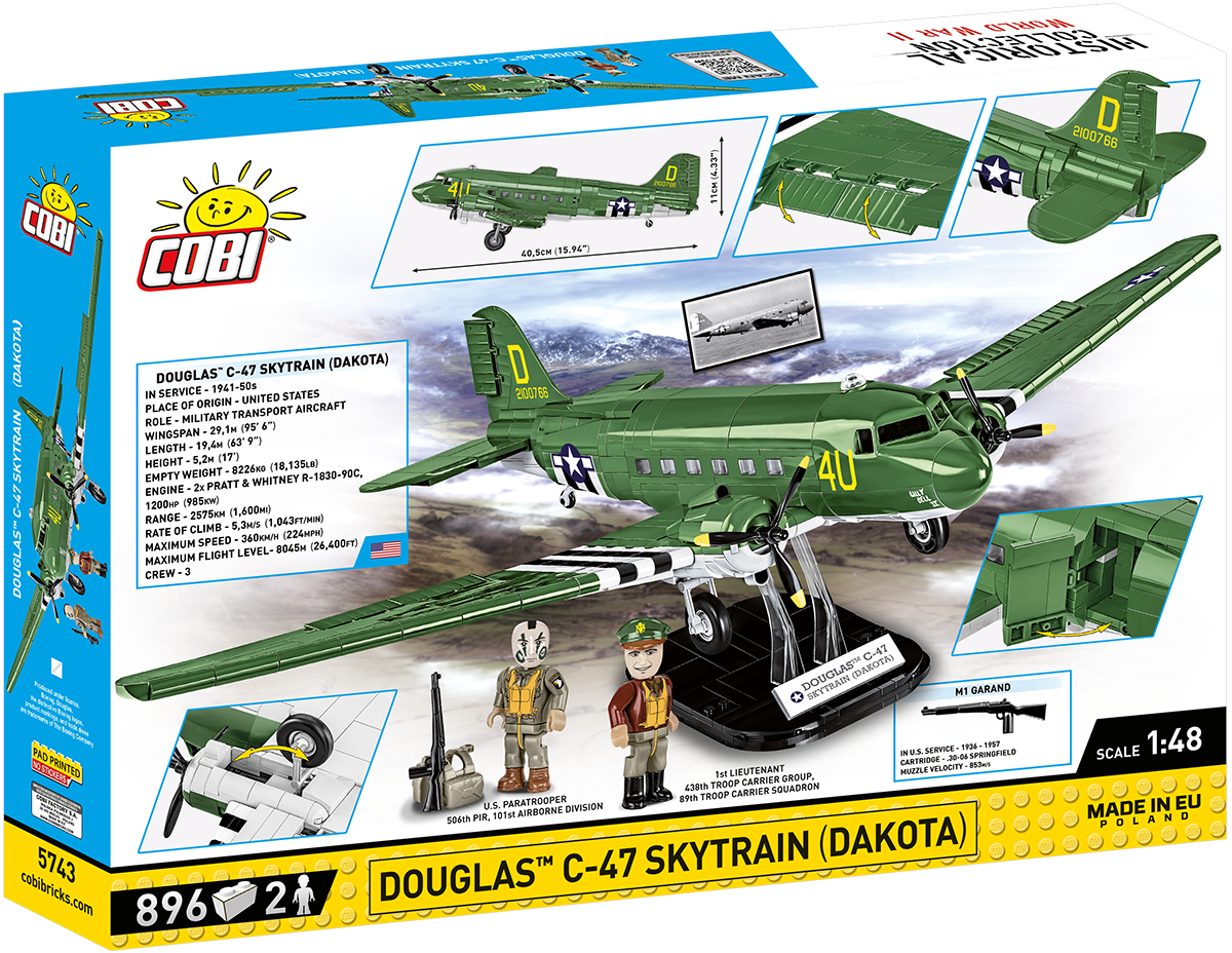 Cobi 5743 - Douglas C-47 Skytrain Dakota