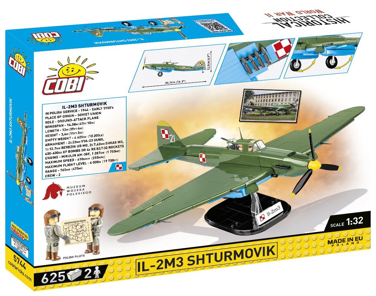 Cobi 5744 - IL-2M3 Shturmovik