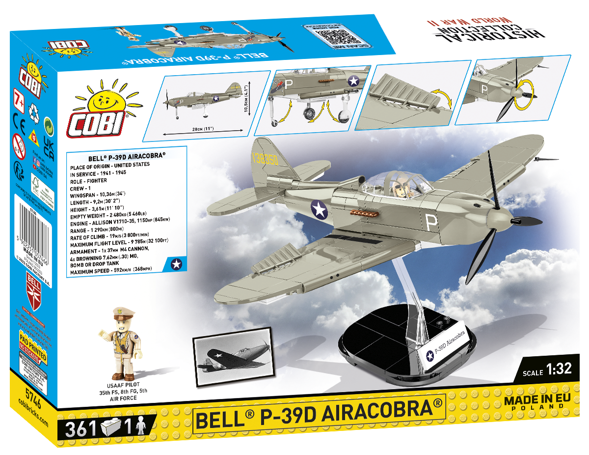 Cobi 5746 - Bell P-39D Airacobra