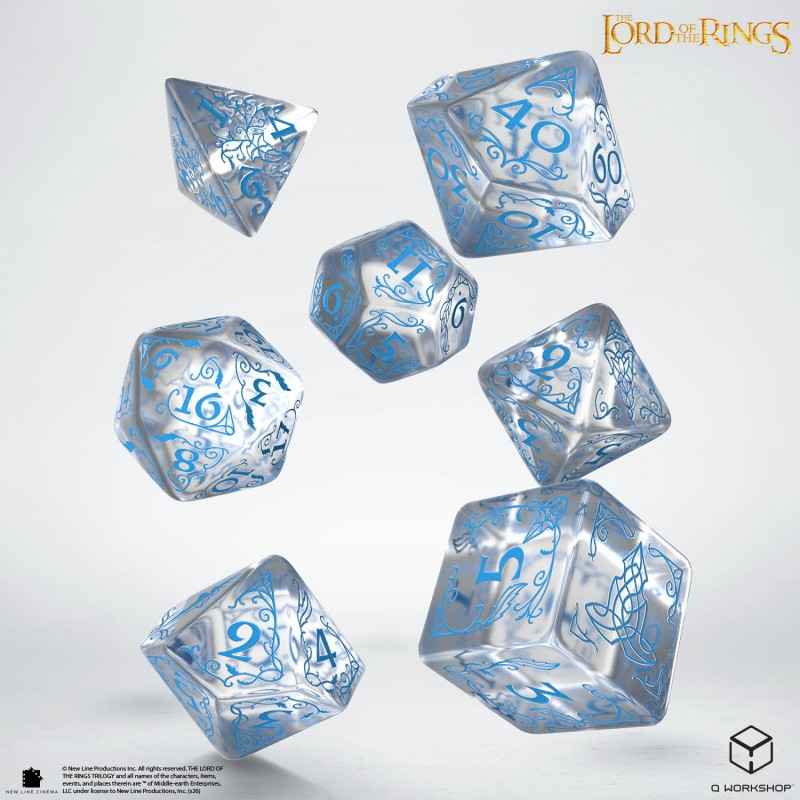 The Lord of the Rings: Rivendell Dice Set - Water