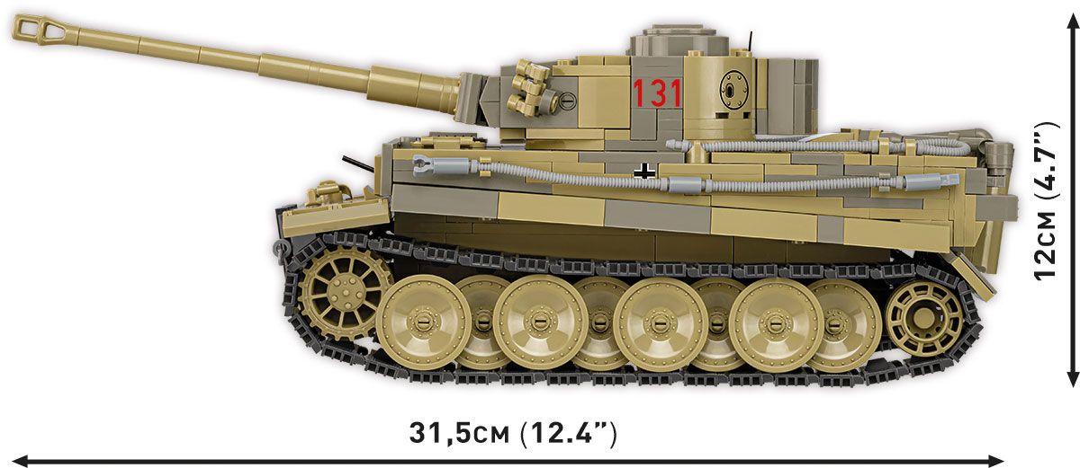 Cobi 2588 - Historical Collection - Panzer VI Tiger no131