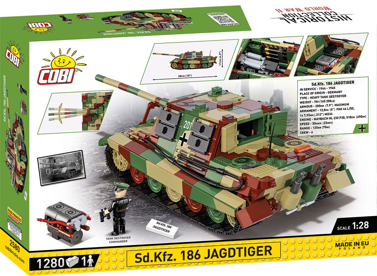 Cobi 2580 - Historical Collection - Sd.Kfz. 186 - Jagdtiger