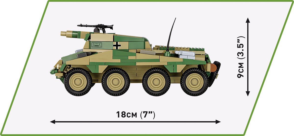 Cobi 2288 - Historical Collection - Sd.Kfz. 234/3 Stummel