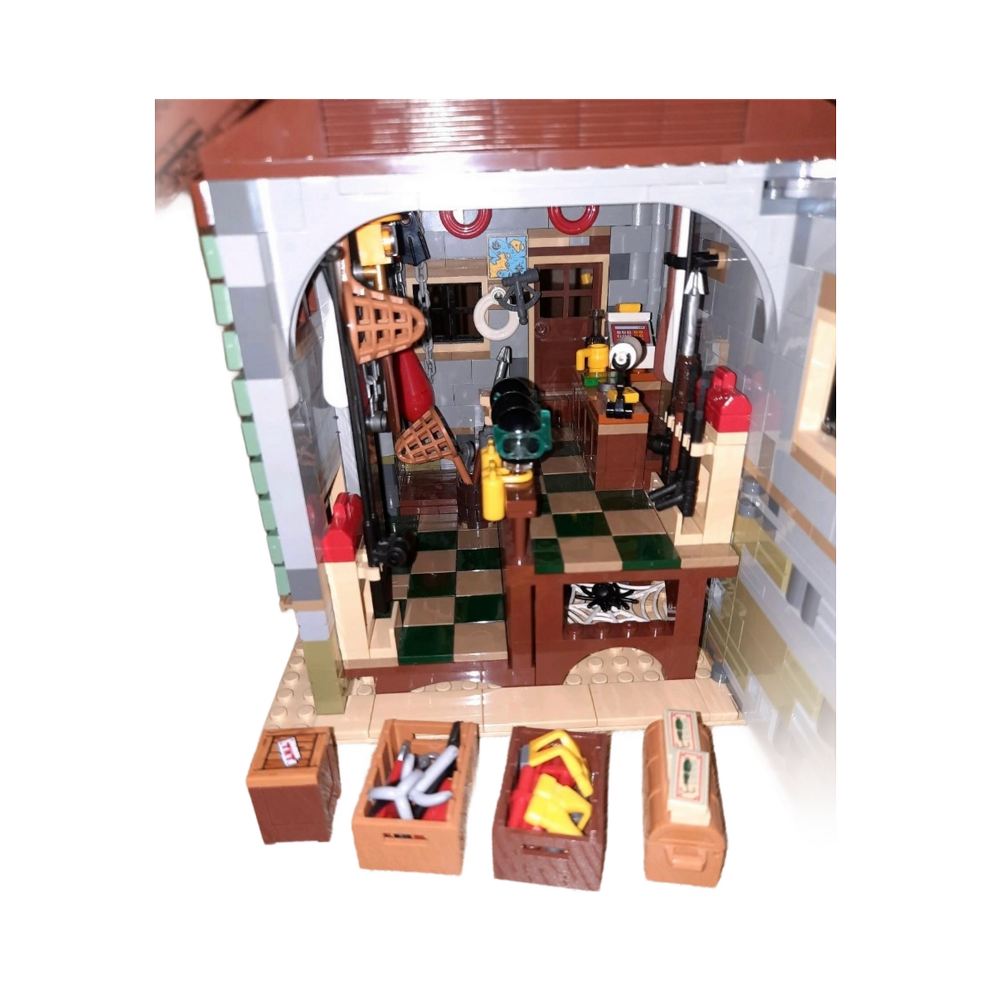 LEGO® Ideas 21310 Alter Angelladen - gebraucht mit Figuren und BA - komplett 100% TOP