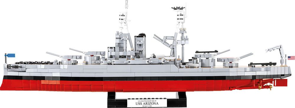 Cobi 4843 - Historical Collection - USS Arizona (BB-39)