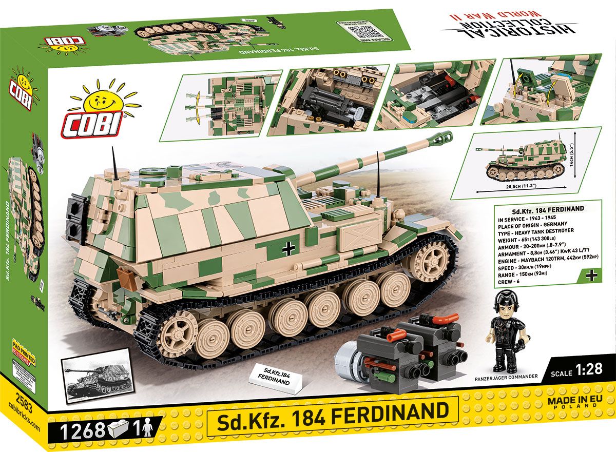 Cobi 2583 - Historical Collection - Sd.Kfz. 184 Ferdinand