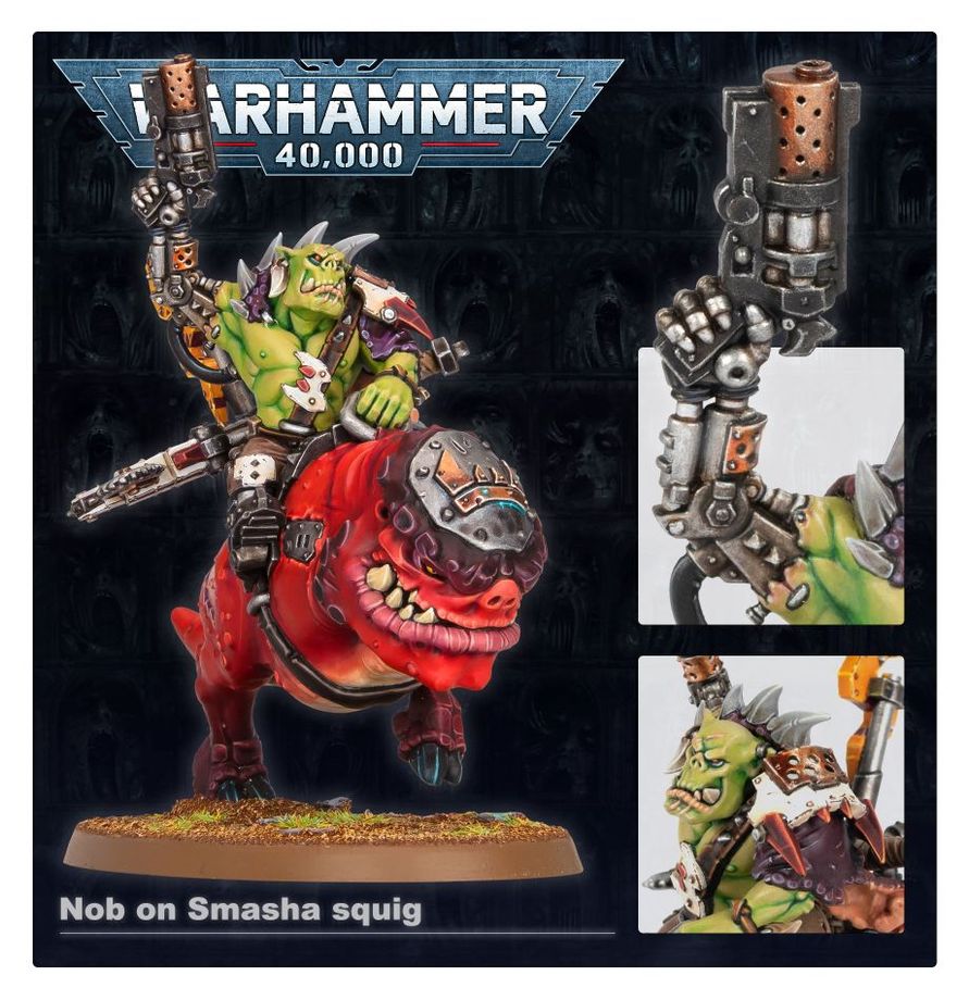 Warhammer 40.000 - Orks - Squighog Boyz (50-54)