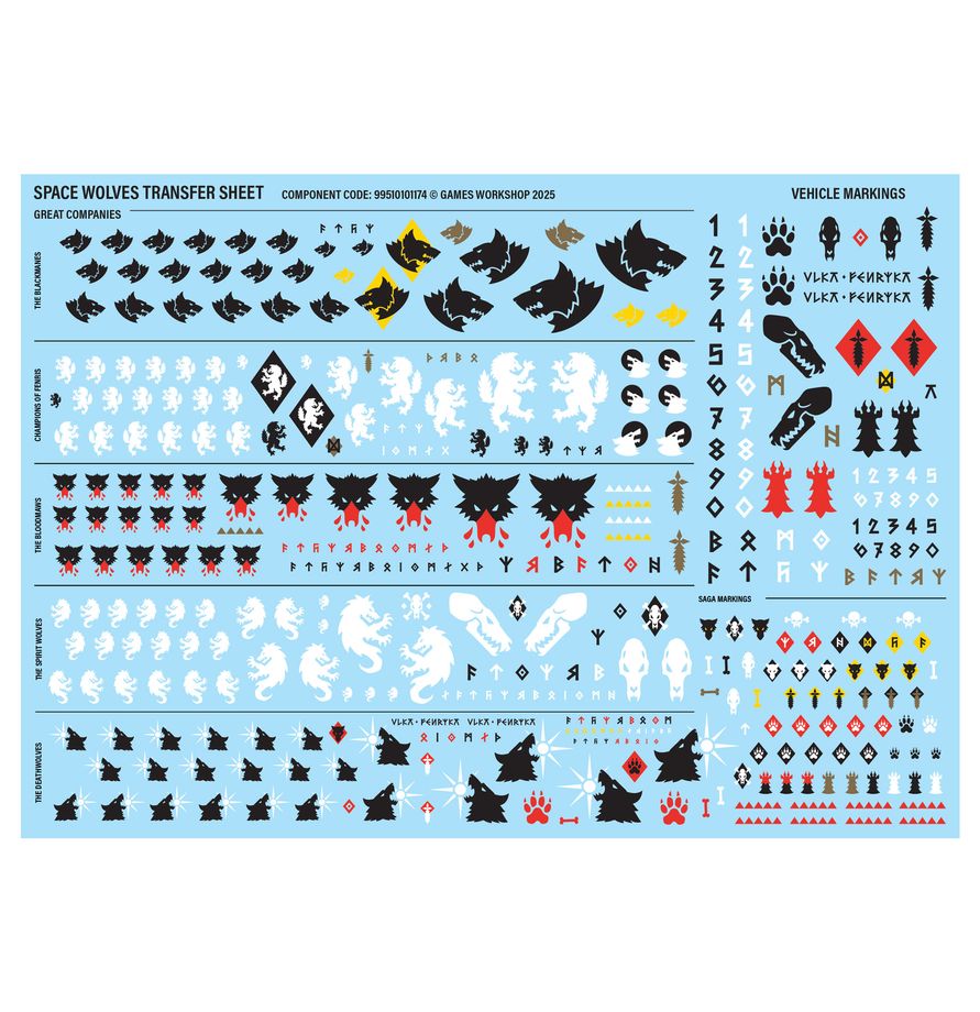 Warhammer 40.000 - Space Wolves - Wolf Scouts Kill Team (102-11)