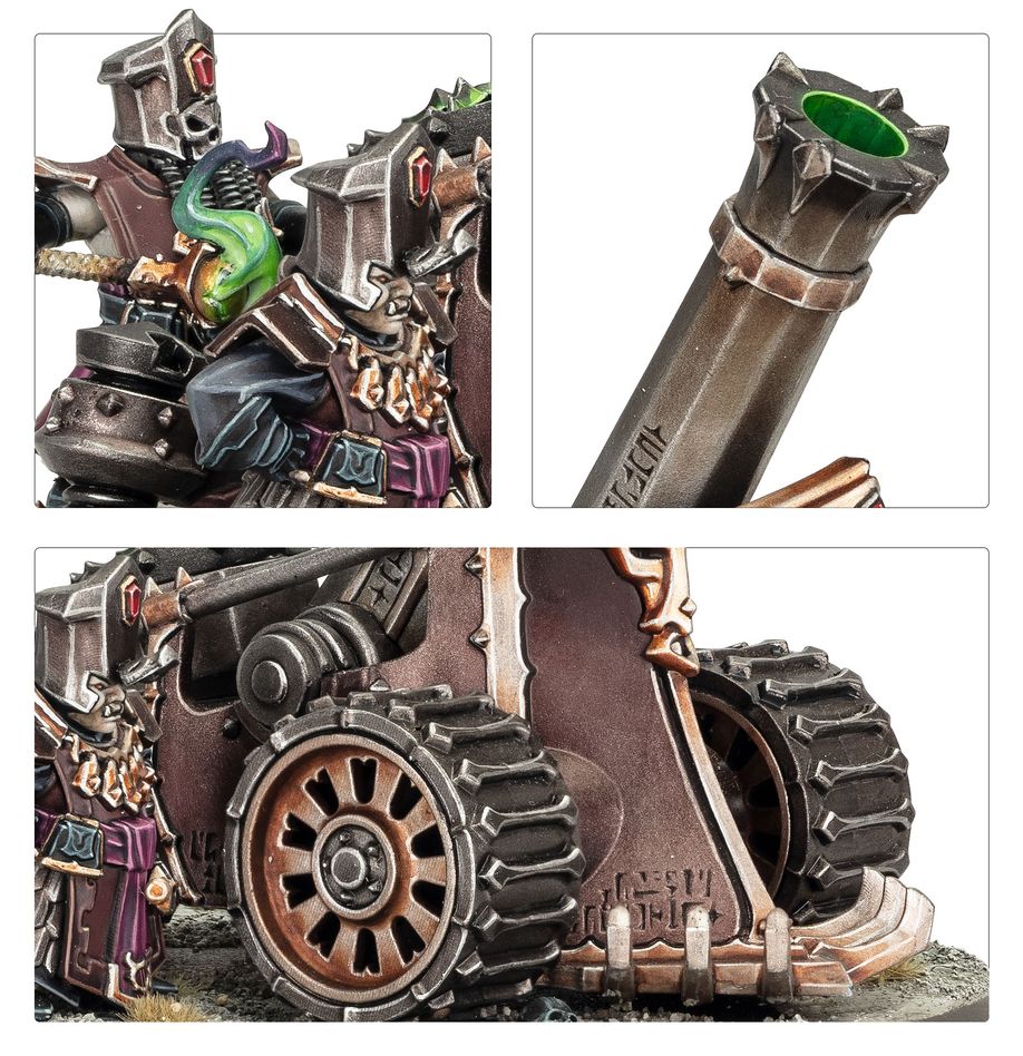 Warhammer Age of Sigmar - Helsmiths of Hashut - Deathshrieker Rocket Battery (82-07)