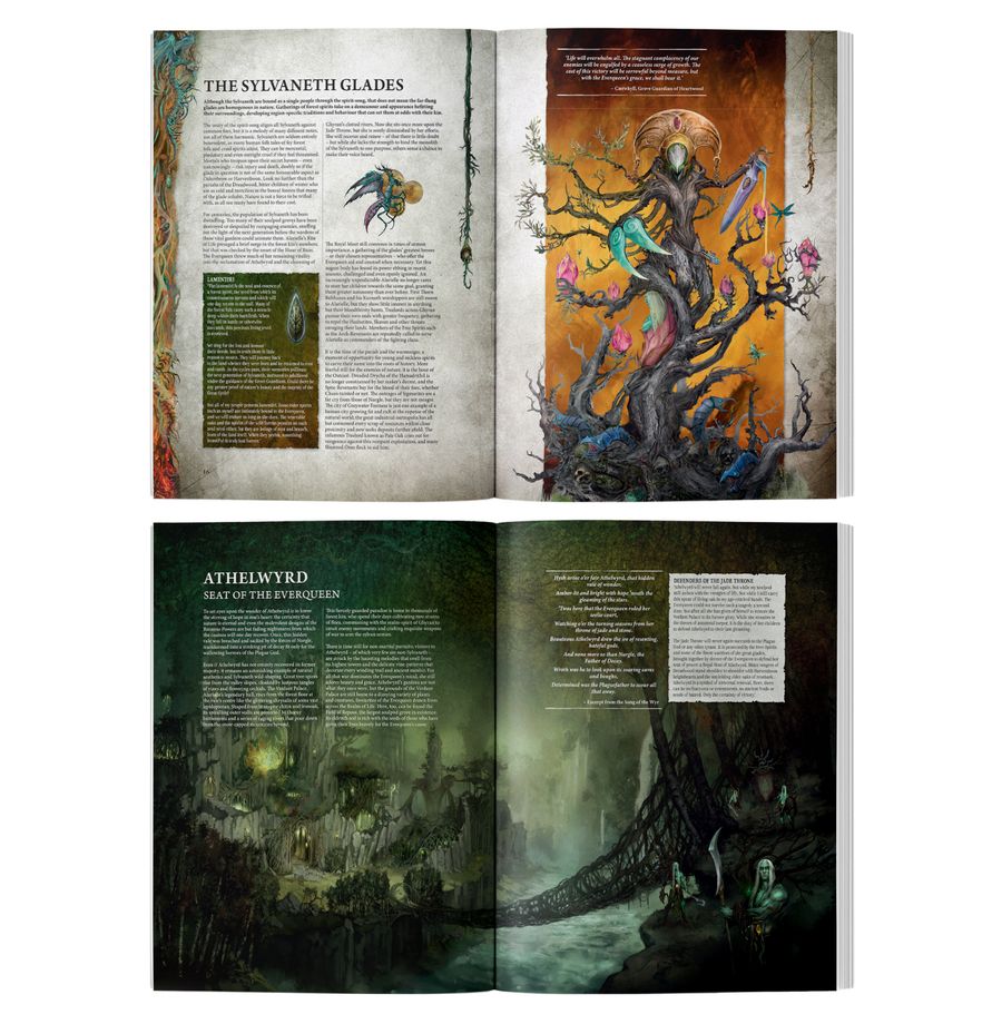 Warhammer Age of Sigmar - Grand Alliance Order - Sylvaneth - Battletome Sylvaneth (EN) (92-01)