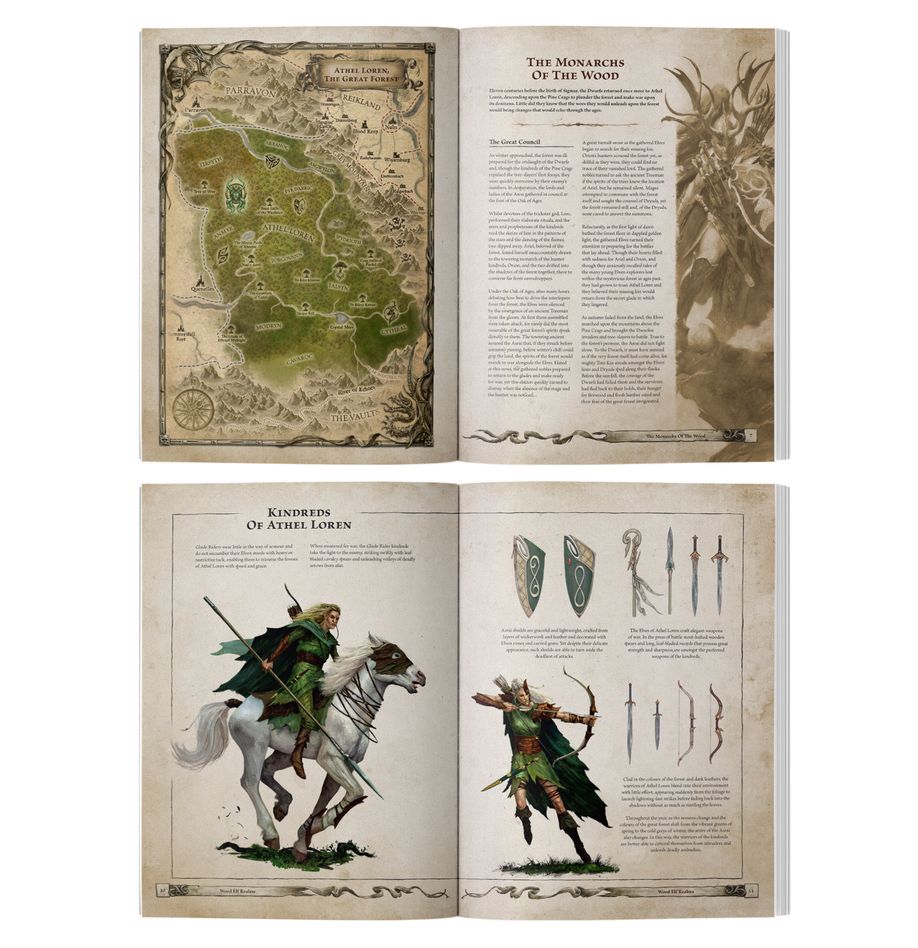 Warhammer The Old World - Arcane Journal - Wood Elf Realms - EN (13-101)