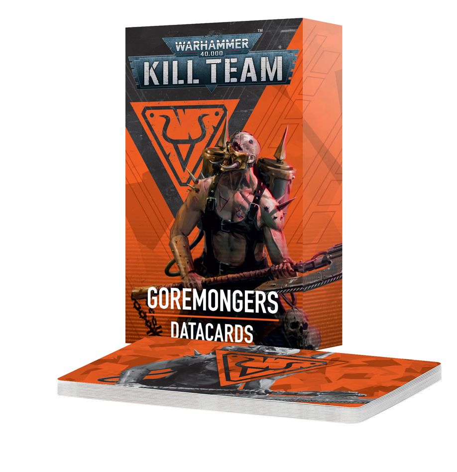 Warhammer 40.000 - Kill Team: Goremongers – Datacards (Englisch) (102-60)