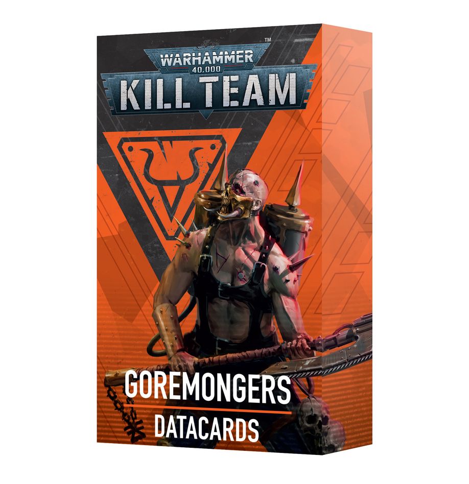 Warhammer 40.000 - Kill Team: Goremongers – Datacards (Englisch) (102-60)