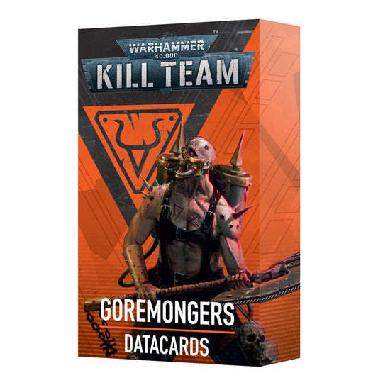 Warhammer 40.000 - Kill Team: Goremongers – Datacards (Englisch) (102-60)