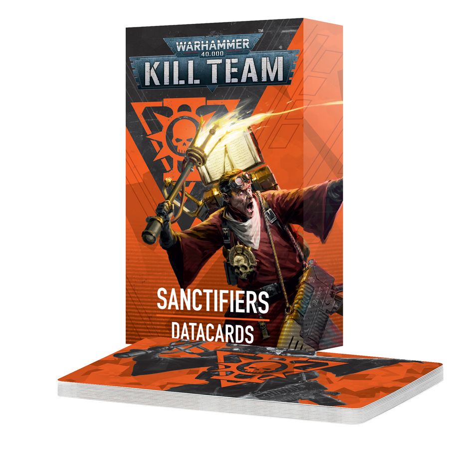 Warhammer 40.000 - Kill Team: Sanctifiers – Datacards (Englisch) (102-59)