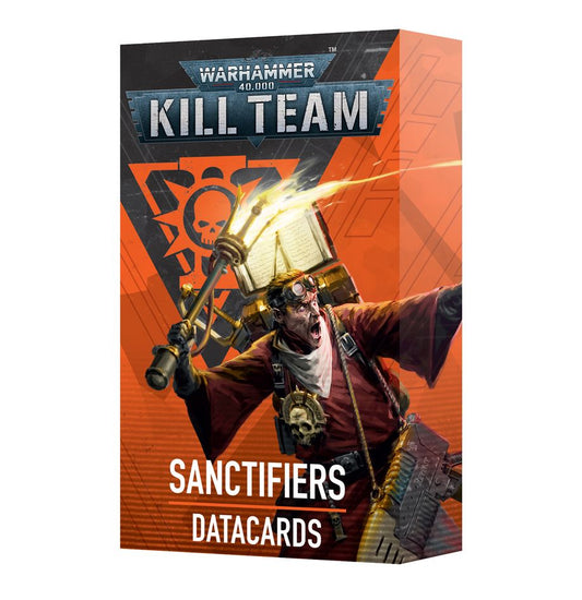 Warhammer 40.000 - Kill Team: Sanctifiers – Datacards (Englisch) (102-59)
