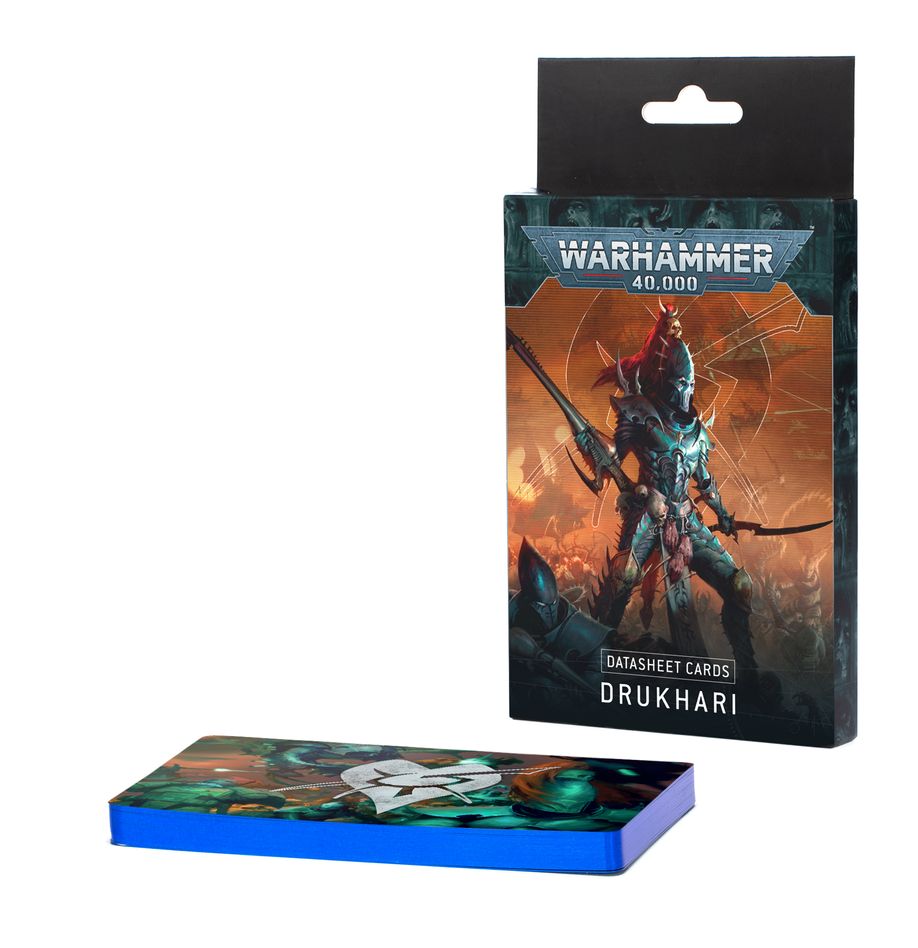 Warhammer: 40.000 - Drukhari - Datasheet Cards: Drukhari (EN) (45-02)
