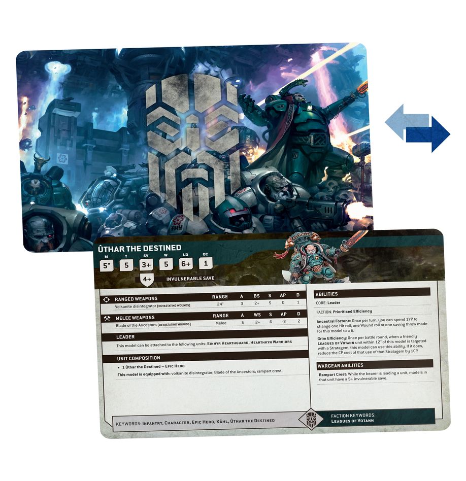 Warhammer 40.000 - Datasheet Cards: Leagues of Votann (EN) (69-02)