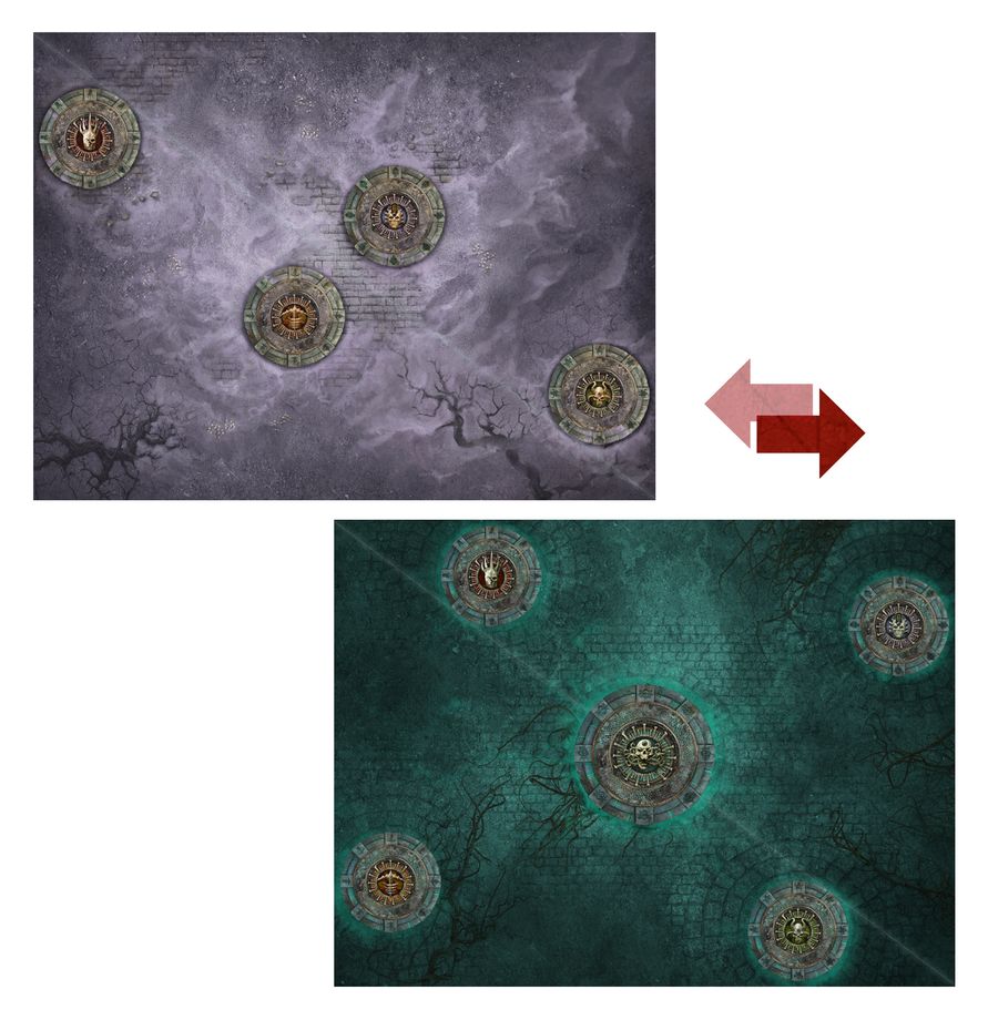 Warhammer Age of Sigmar - Spearhead - Sand and Bone Gaming Pack (ENG) (80-57)