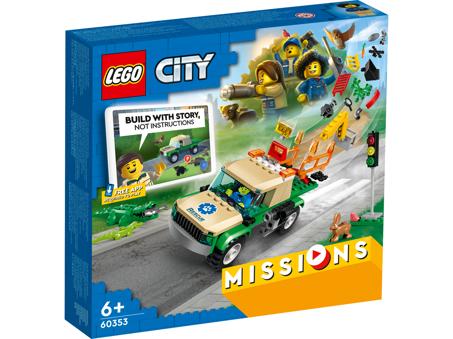 LEGO® City 60353 Tierrettungsmissionen