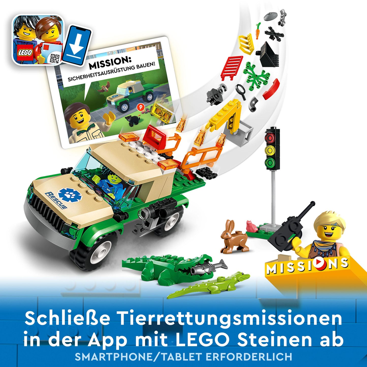 LEGO® City 60353 Tierrettungsmissionen